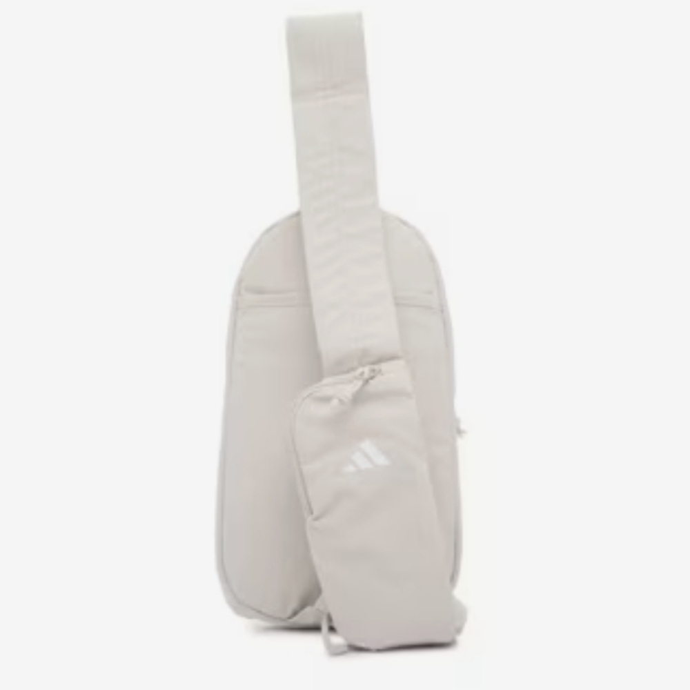 adidas Gray Sling Mini Backpack Unisex - Picture 2 of 4